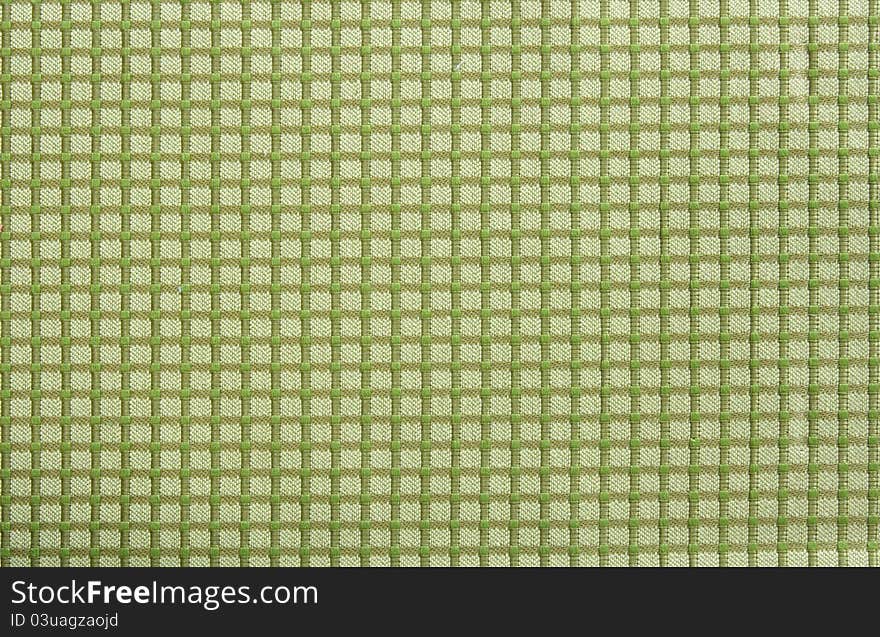 Green fabric texture and background