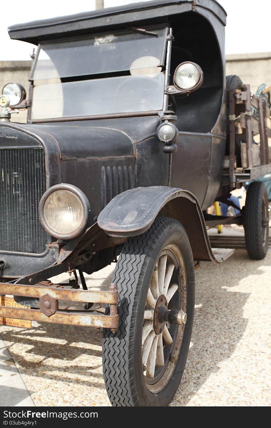 Front End of a Classic Truck