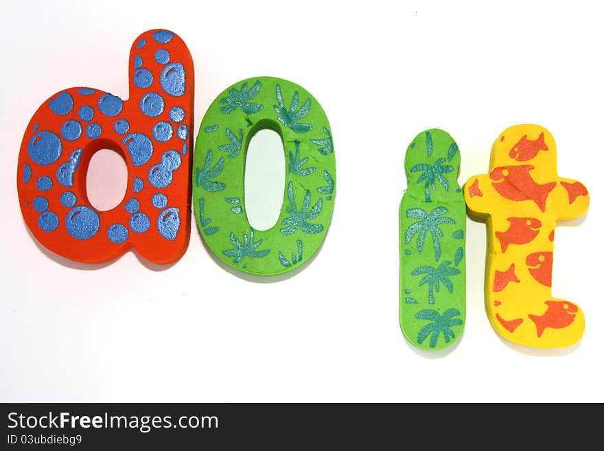 Foam Letters