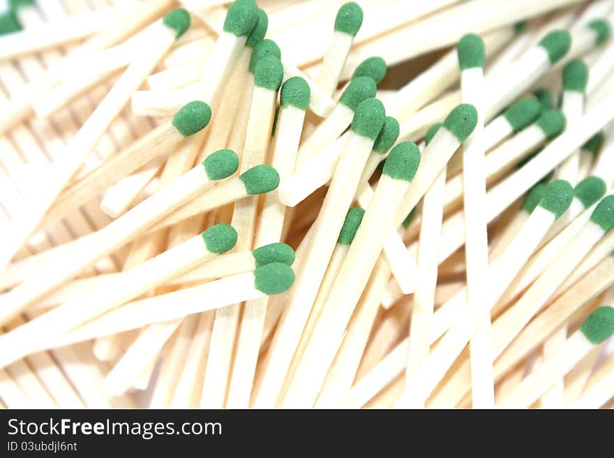 Wooden match sticks