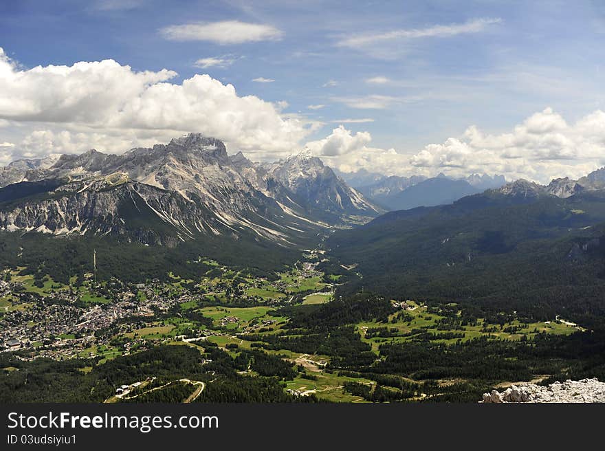 Italian Dolomites.