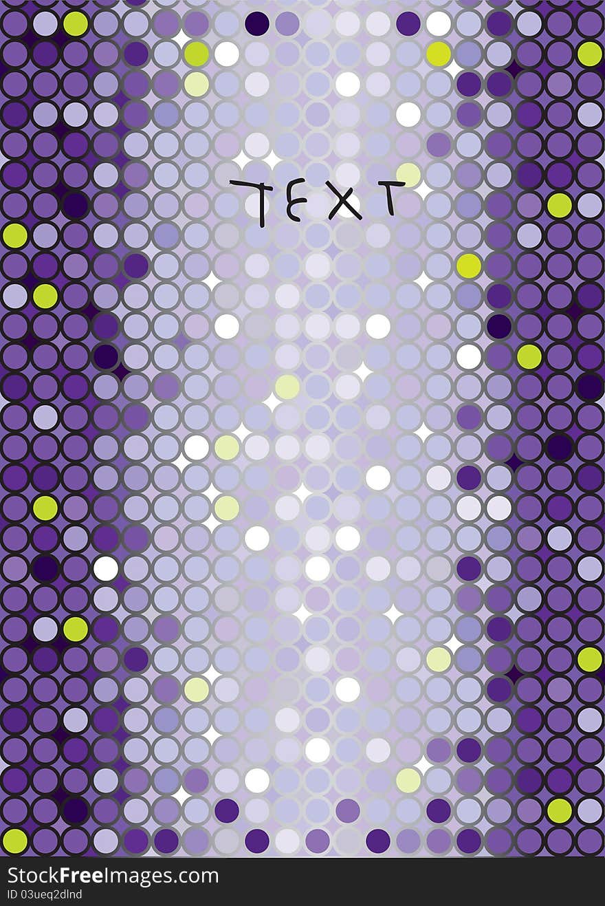 Vertical A4 bordered background, violet circles. Vertical A4 bordered background, violet circles.