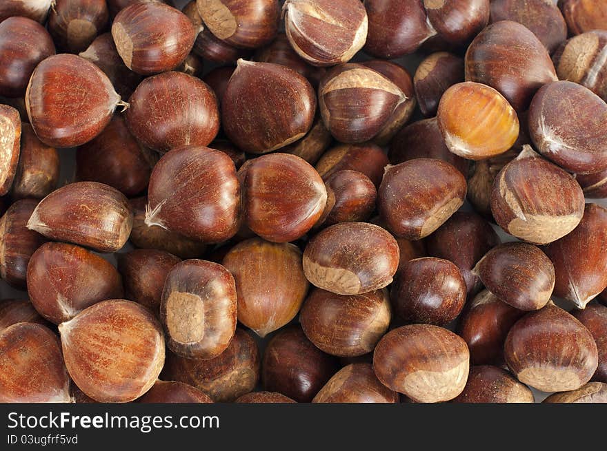 A Large Group of Chestnuts