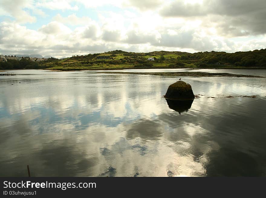 Clifden harbor