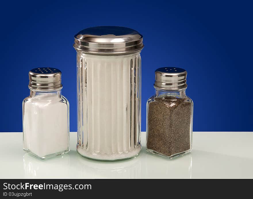 Diner Counter Condiments