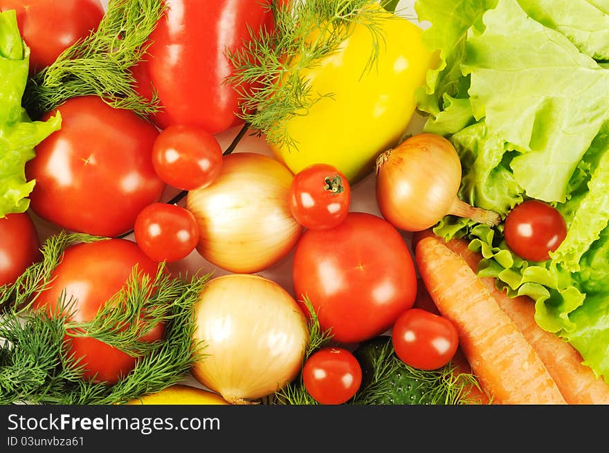 Vegetables background