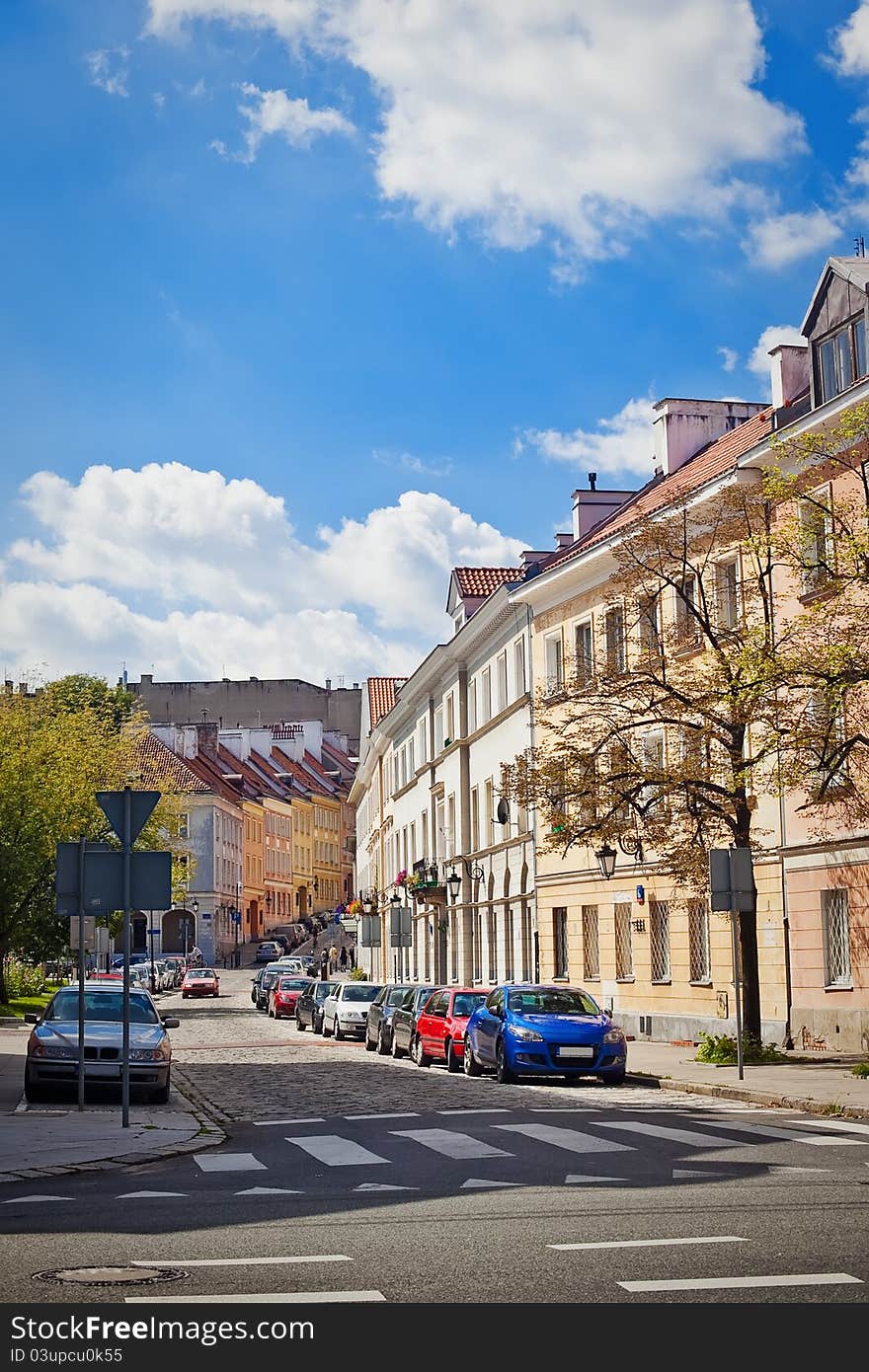 Street Of Warsaw