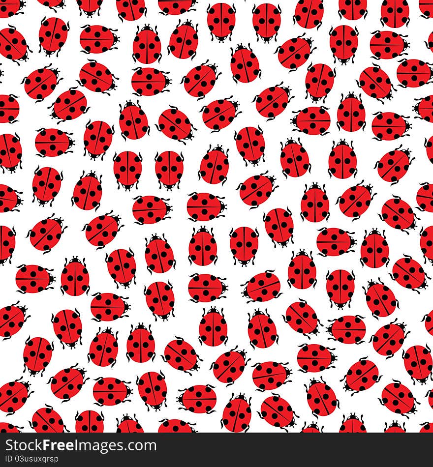 Ladybirds pattern