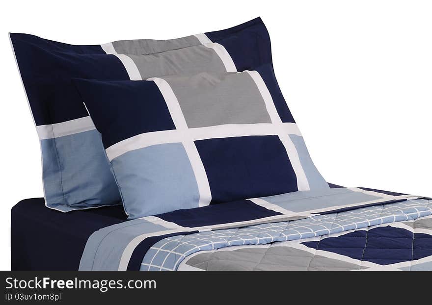 Soft pillows over bed spreads. Soft pillows over bed spreads.