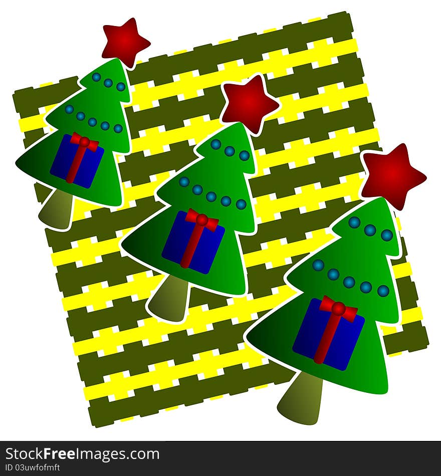 Christmas Tree Background