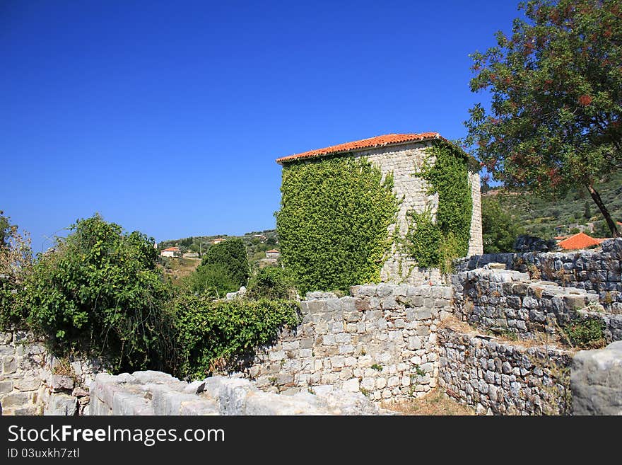 Medieval fortress -house