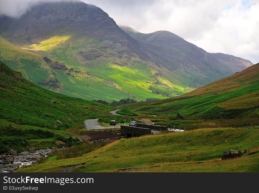 Honister Pass, Cumberland.