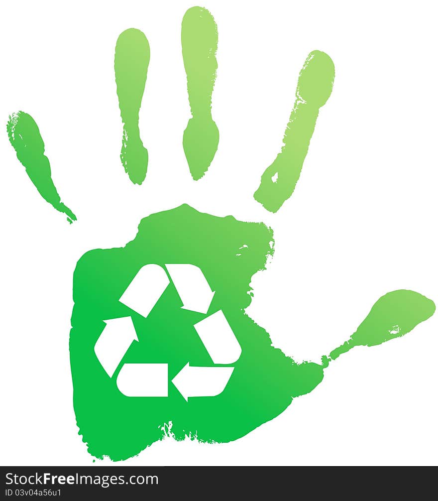 Handprint recycle