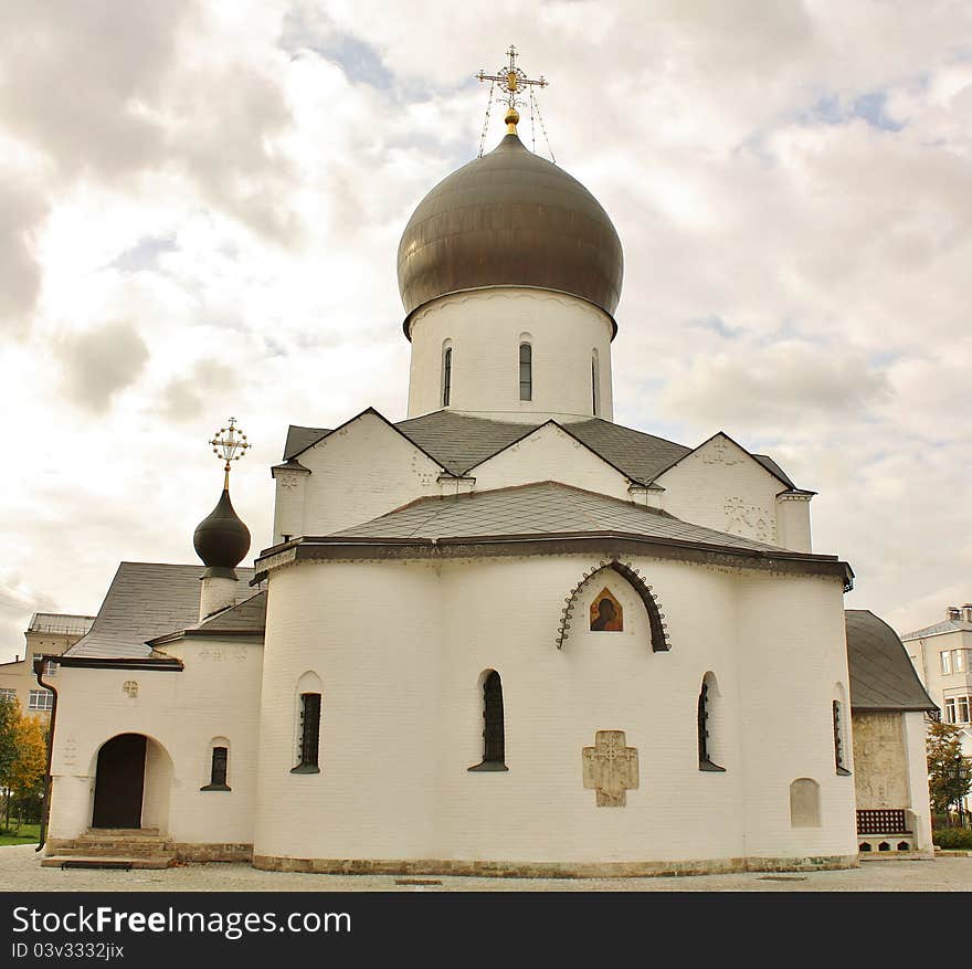 Martha and Mary Convent was built iin the neo-russian style. Martha and Mary Convent was built iin the neo-russian style