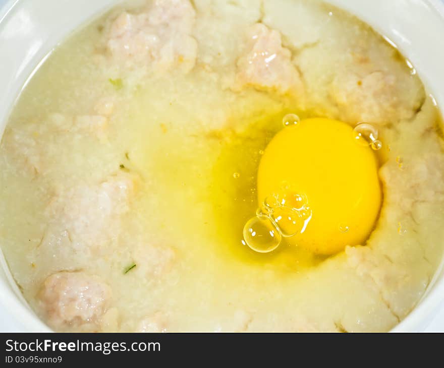 Rice porridge