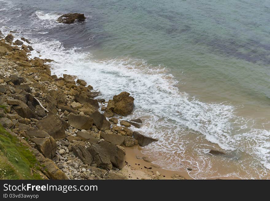 Views Of Cliffs And Beaches