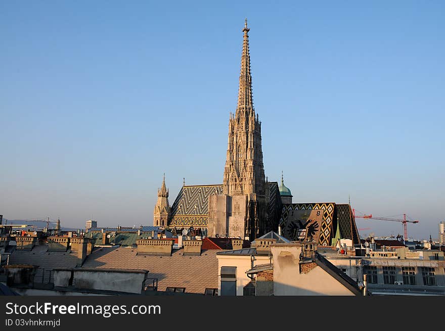 Stefansdom, gothic cathedral in Vienna