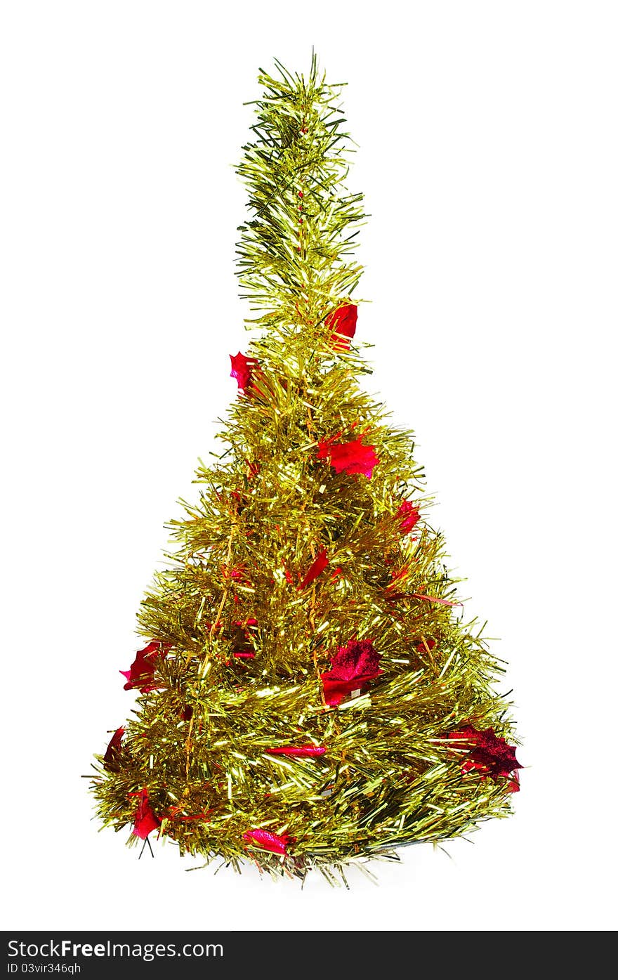 Christmas fur-tree isolated on white