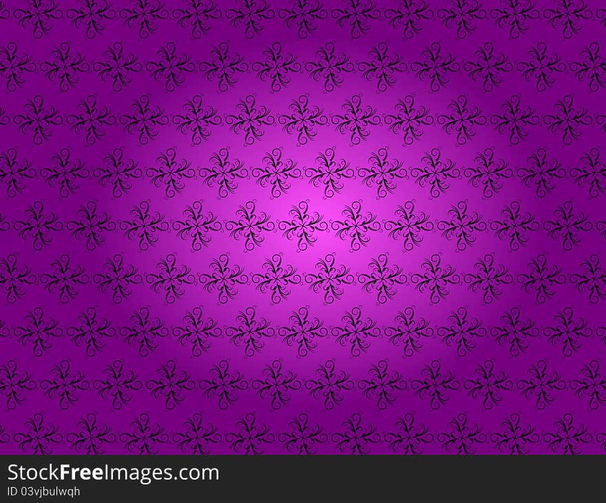 Abstract Swirl Purple Background