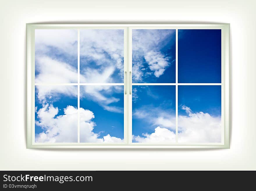 Windows and the sky