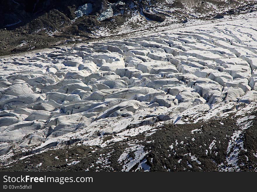 Morteratsch glacier