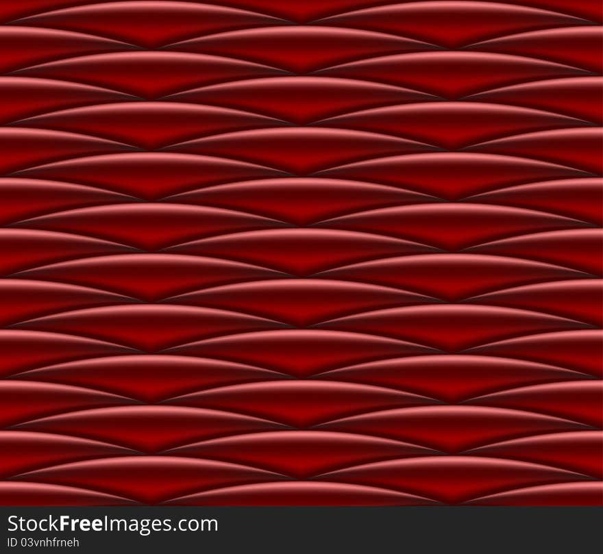 Seamless red silken pattern