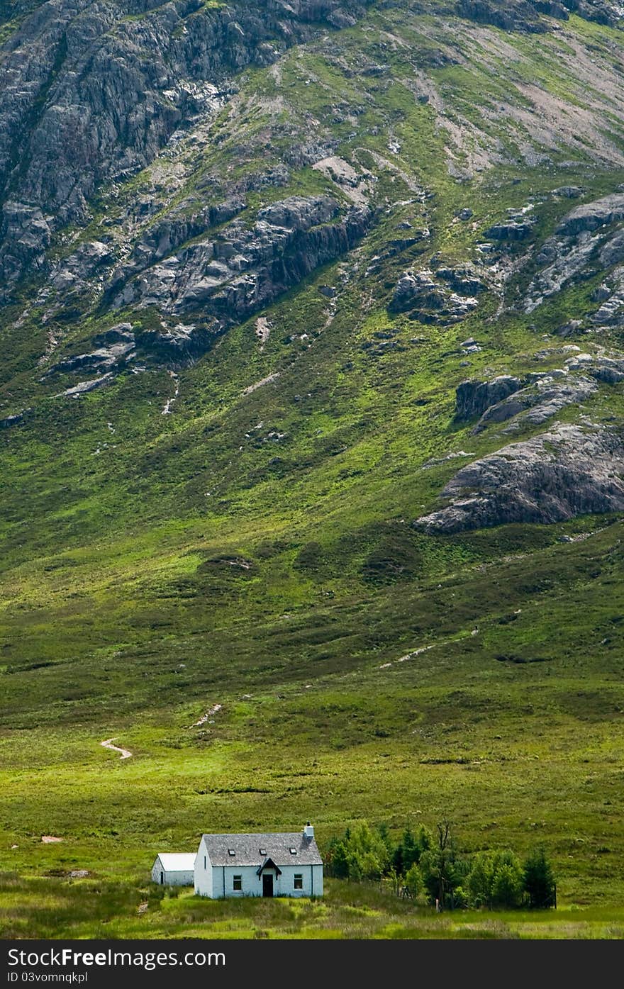 Tiny House In Huge Mountains