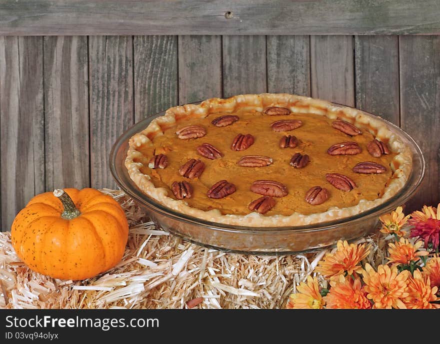 Autumn Pumpkin Pie