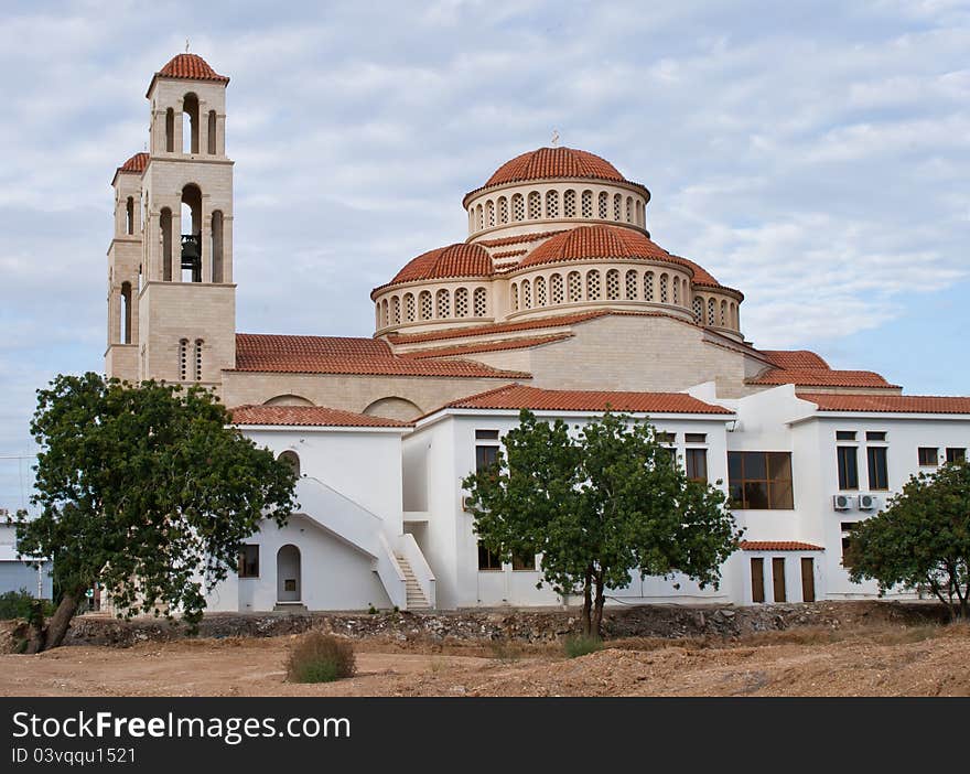 Historical religion building on cyprus