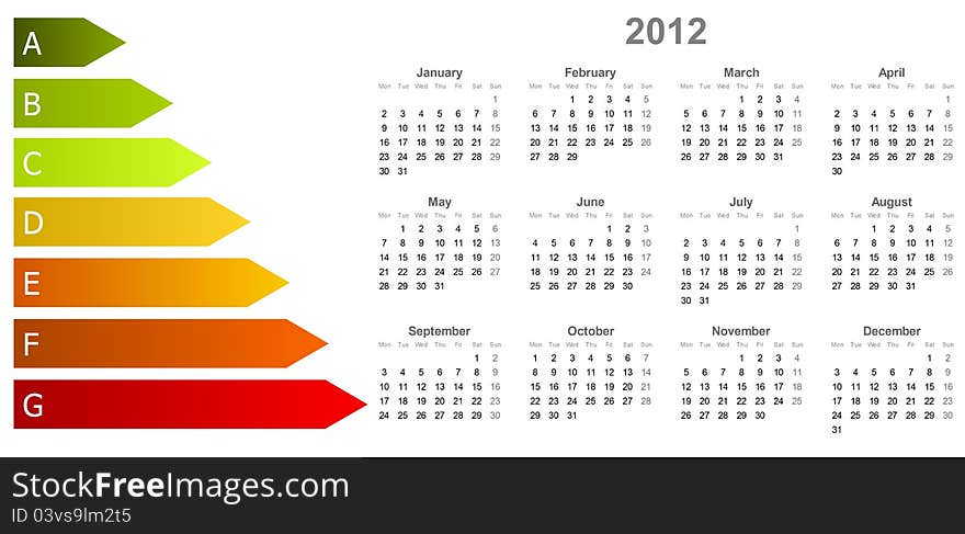 2012 Calendar Energy Efficiency in the Home English version