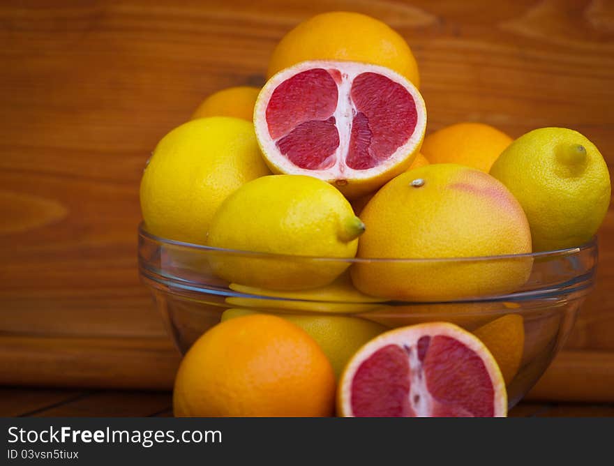 Bowl full of fresh fruit