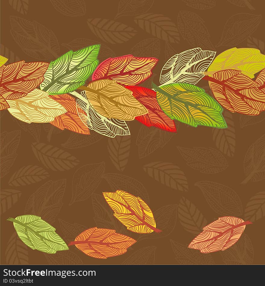 Seamless Leaf Pattern