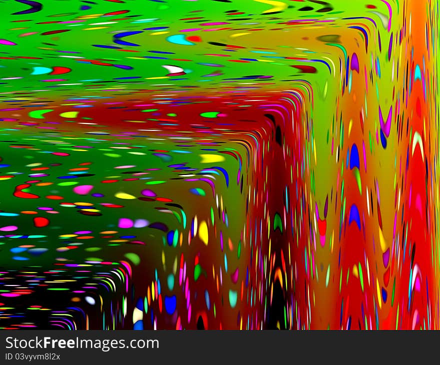 Abstract  artistic effect, digital colorful creative background. Abstract  artistic effect, digital colorful creative background