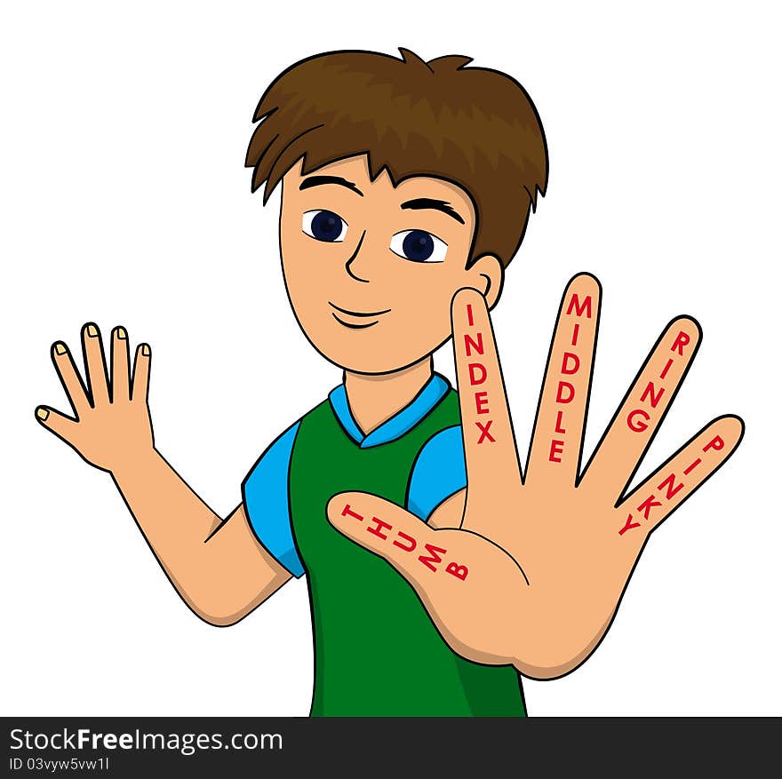 Finger names