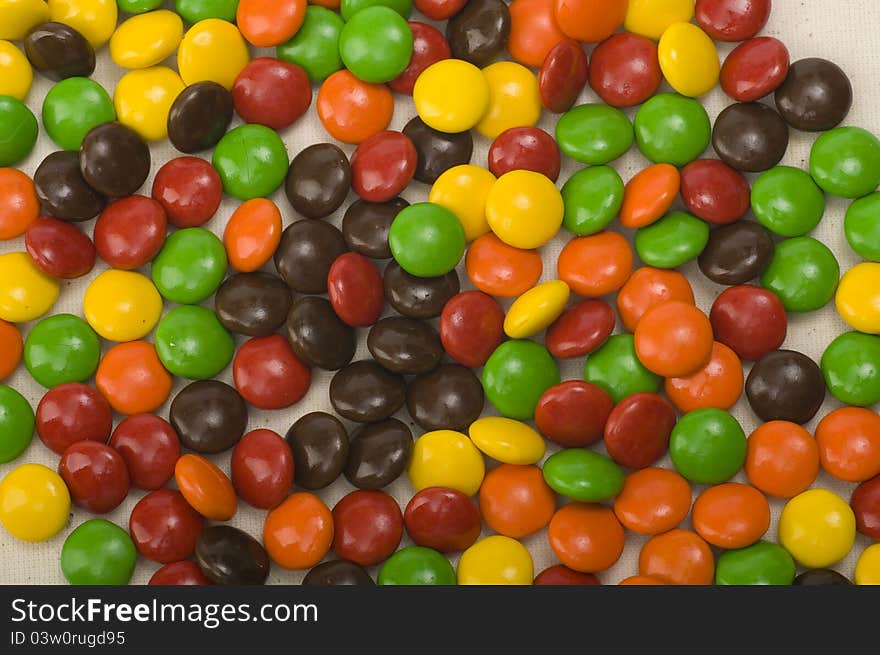 Colorful Chocolate Candy