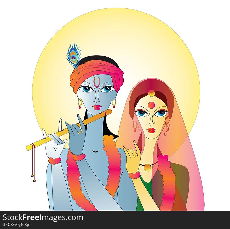 Radha Krishna  Abstract