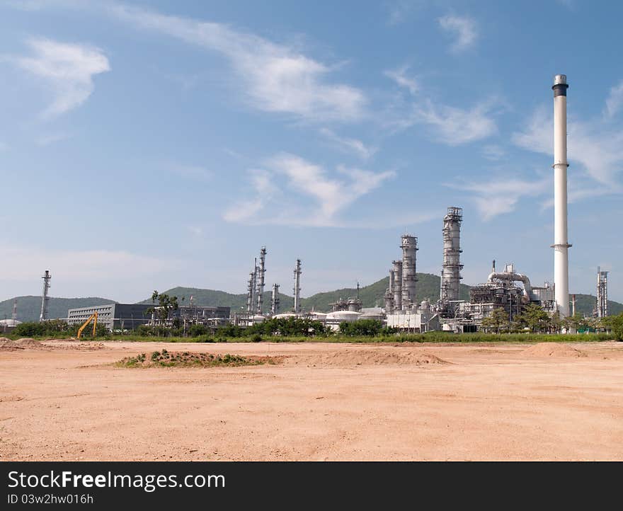 Oil refinery Eastern part of Thailand.