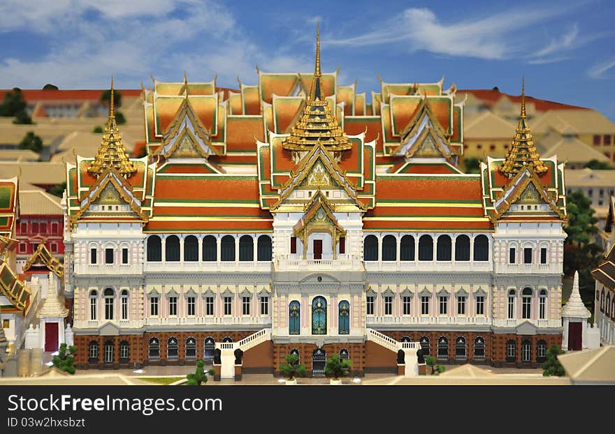 Model of Grand palace