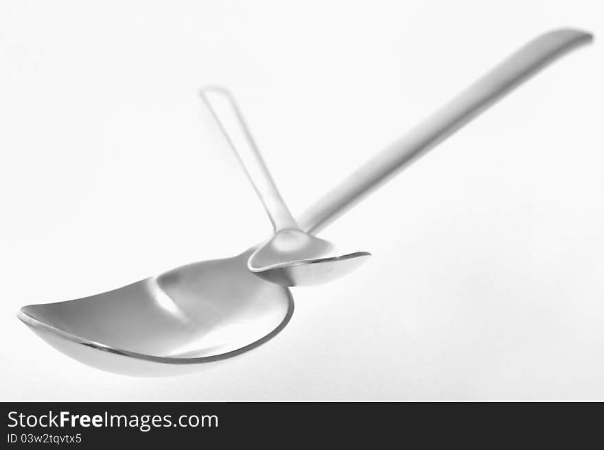 Spoon isolated on white background