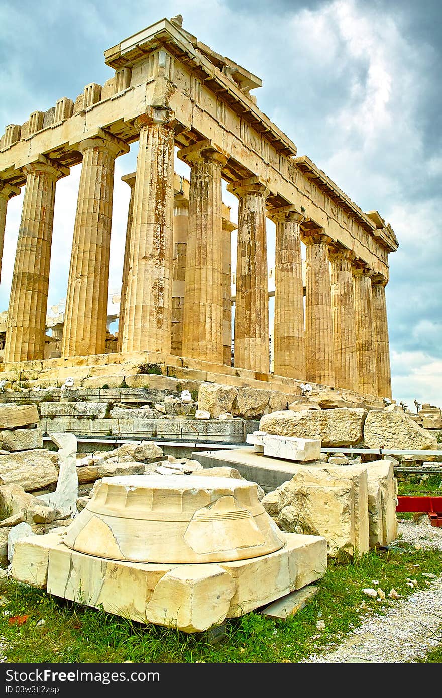 Acropolis Temple in Athens