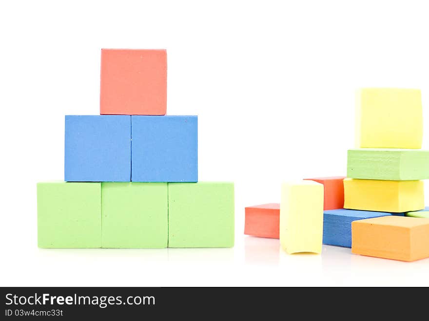 Colorful Foam Building Block Toys. Colorful Foam Building Block Toys