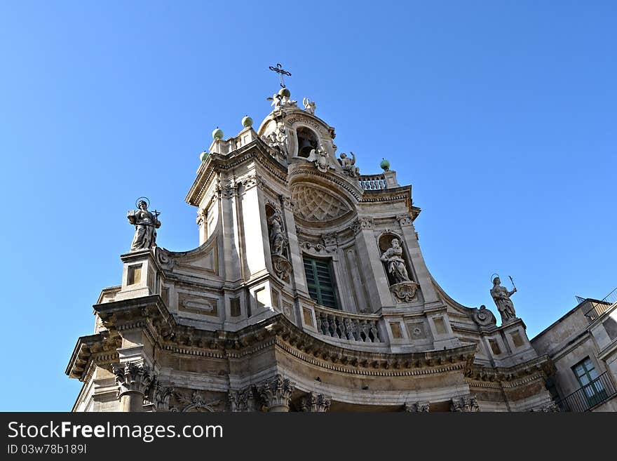 Resplendent Baroque Church, Catania