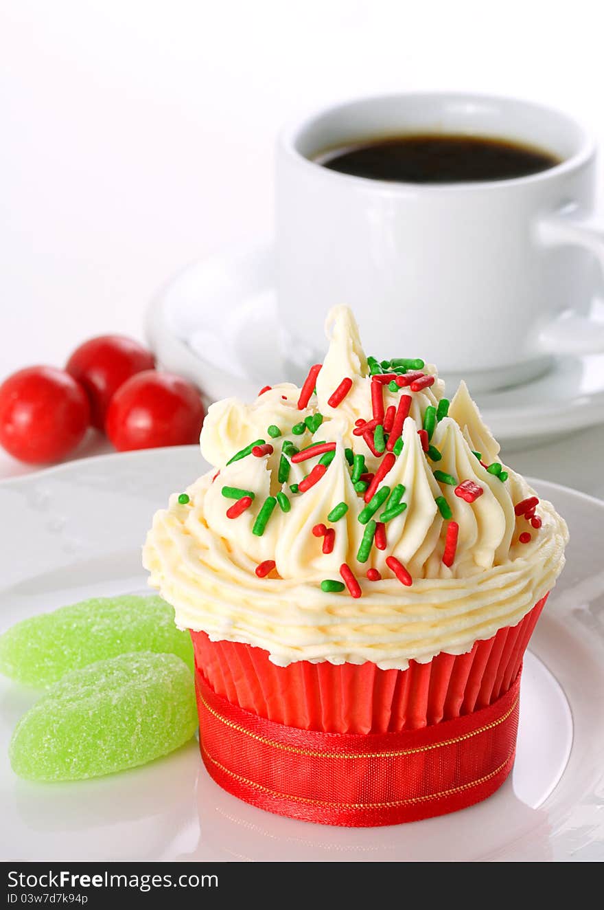 Christmas Cupcake