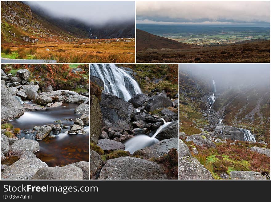 Nice mahon falls in ireland. Nice mahon falls in ireland