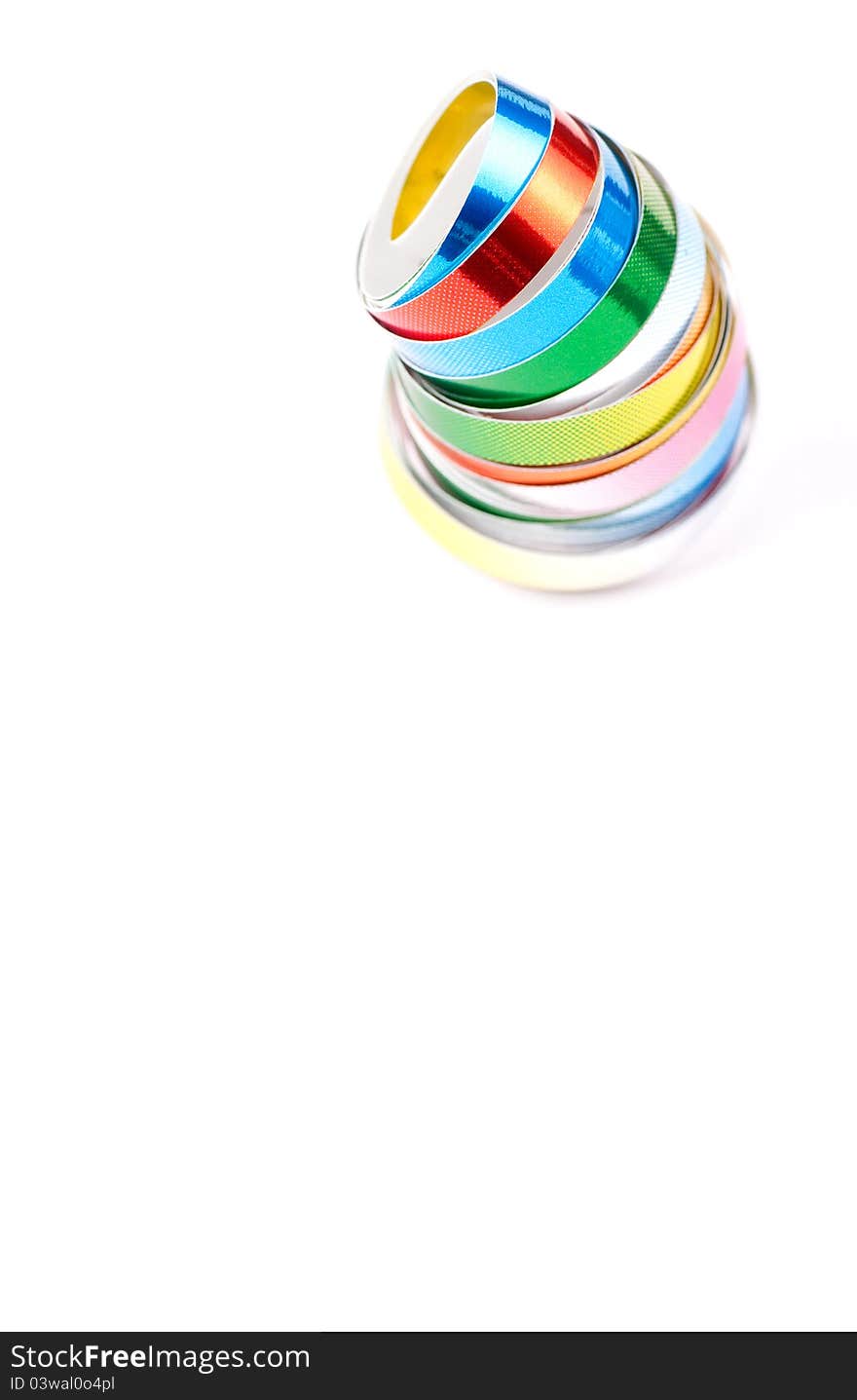 Ribbon isolated