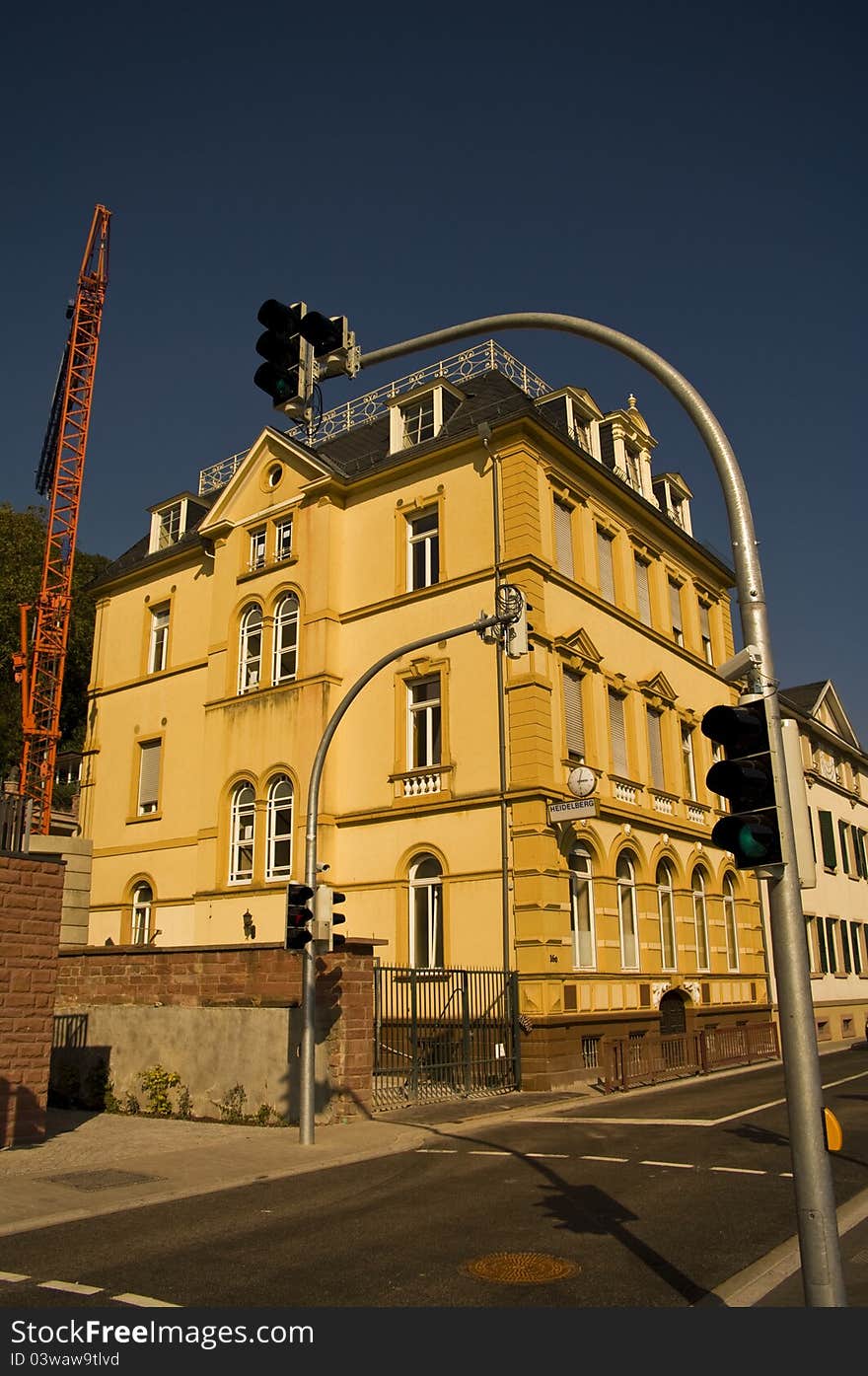 Old house in Heidelberg, Germany