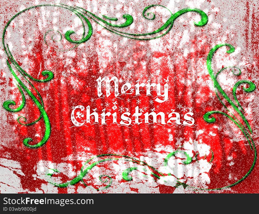 Seasonal Christmas design for cards. Seasonal Christmas design for cards