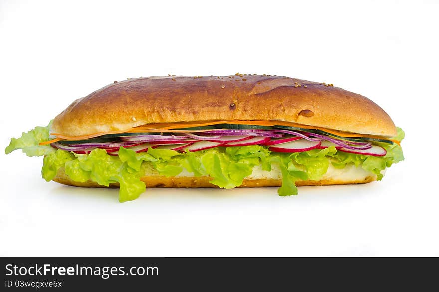 Vegetarian sandwich