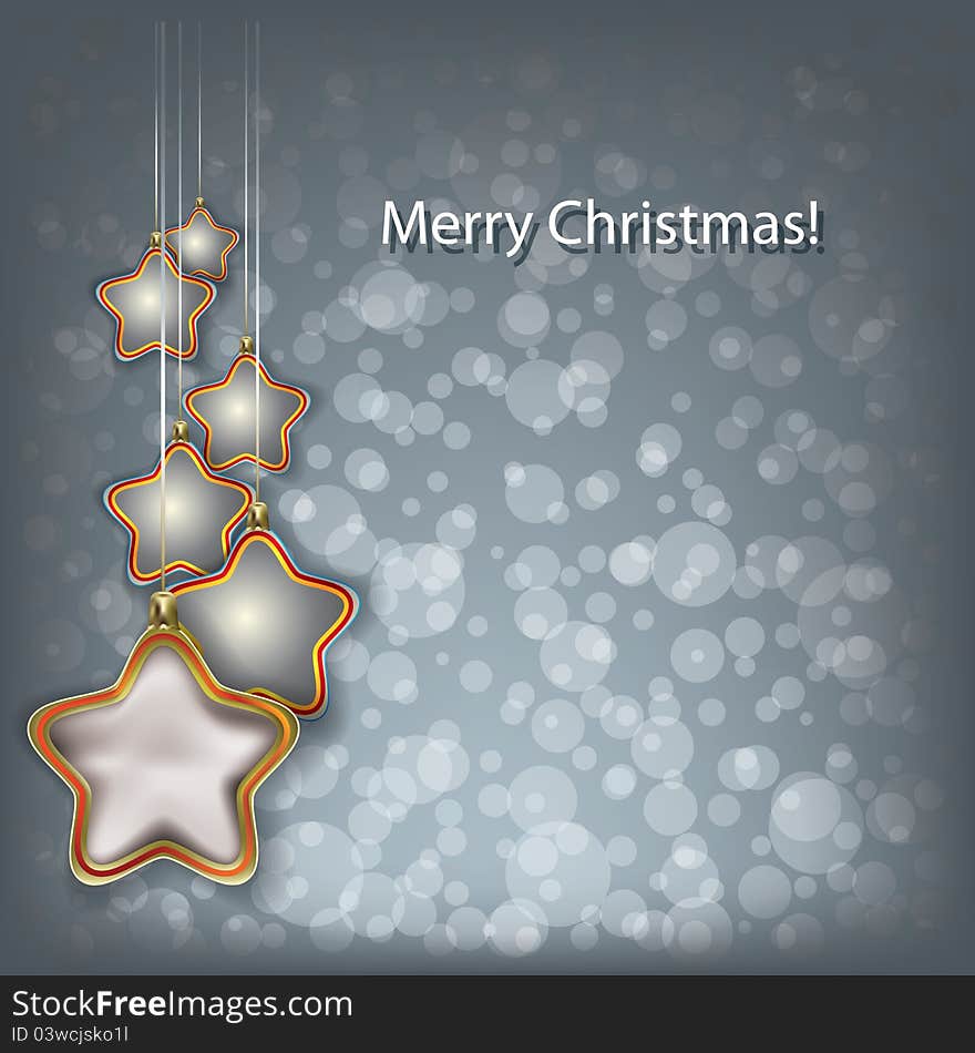 Abstract Christmas greeting