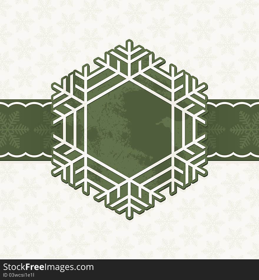 Christmas snowflake